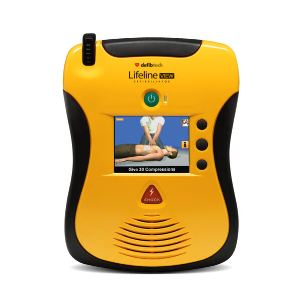 Lifeline VIEW - hjertestarter fra Defibtech - til genoplivning ved hjertestop