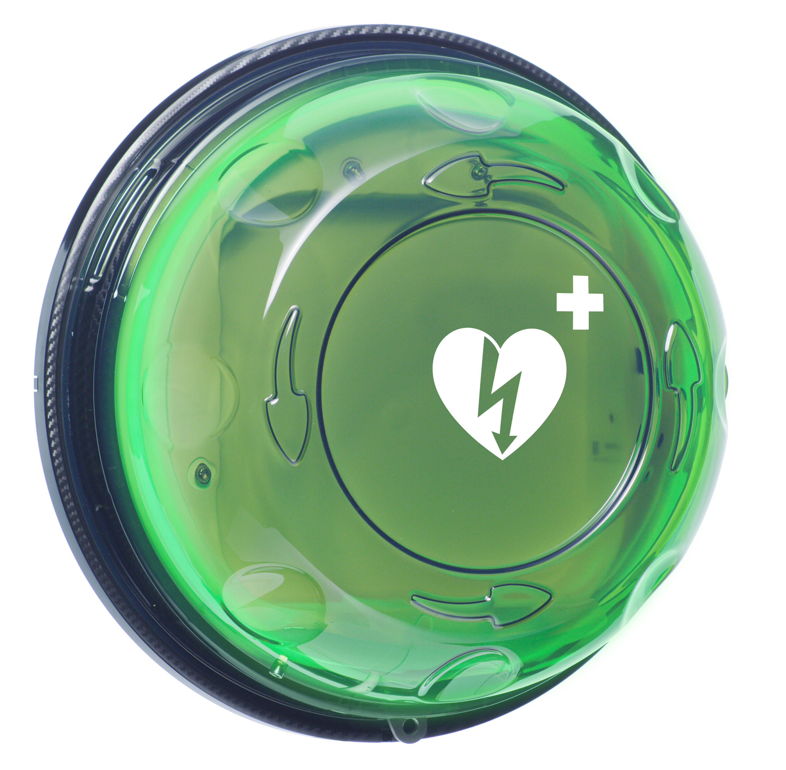 Hjertestarter grøn billede
